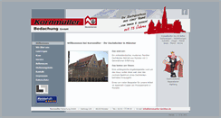 Desktop Screenshot of kornmueller-dachbau.de